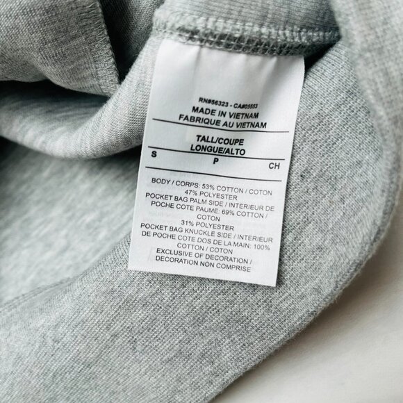 Nike Sportswear Tech Fleece 1/2-Zip 'Gray Black' FB7998-063 Size S Tall - Picture 3 of 4